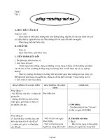 Giáo án Ngữ văn 7 tiết 1: Cổng trường mở ra