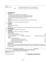 Giáo án Công nghệ 7 bài 3: Một số tính chất của đất trồng