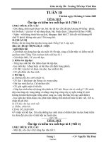 Giáo án Lớp 3 - Tuần 18 - Năm học 2009-2010 - Nguyễn Thị Thủy