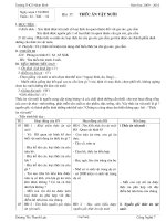 Giáo án Công nghệ 7 tiết 32 đến 35