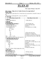 Giáo án Lớp 3 - Tuần 15 - GV: Văn Thị Hồng Thắm - Trường tiểu học Hải Khê