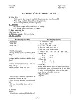 Giáo án Tự chọn Toán 7 tiết 36: Các đường đồng quy của tam giác