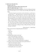 Đề kiểm tra lớp 7 kì 1 môn Văn