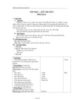 Giáo án Tập đọc Lớp 3 - Tuần 16