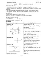 Bài giảng môn học Hình học lớp 7 - Tuần 8 - Tiết 15: Ôn tập chương I ( tiết 2 )