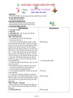 Giáo án Giáo dục ngoài giờ lên lớp tháng 3: Yêu quý mẹ và cô giáo