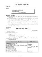 Giáo án Ngữ văn 8 - Tuần 17 - Năm học 2004-2005