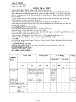 Bài giảng Môn Lịch sử 6 - Tuần 30 - Tiết 29: Kiểm tra 1 tiết