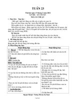 Giáo án lớp 3 - Tuần 23 - Trường tiểu học Dạ Trạch