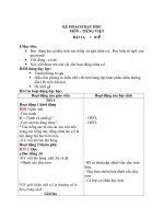 Giáo án Tuần 1 - Lớp 1