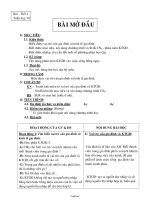 Giáo án Công nghệ Khối 6 - Tiết 1: Bài mở đầu