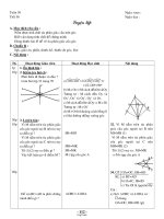Giáo án Toán Hình học 7 tiết 56: Luyện tập
