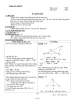 Giáo án Lớp 9 - Môn Toán - Tuần 24 - Tiết 45: Luyện tập