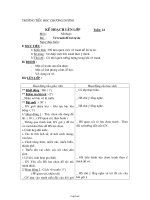 Giáo án Mĩ thuật Lớp 3 - Tuần 24 - Bài: Vẽ tranh Đề tài tự do - Trường tiểu học Chương Dương