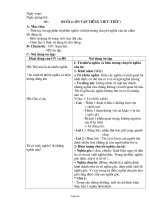 Giáo án dạy thêm Ngữ văn Lớp 6 - Buổi 4: Ôn tập Tiếng Việt (Tiếp)