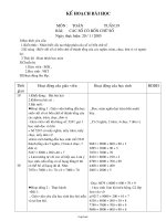 Giáo án Toán Lớp 3 - Tuần 19 - Bài: Các số có bốn chữ số - Năm học 2005-2006