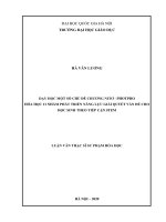 Dạy học một số chủ đề chương nitơ   photpho hóa học  11 nhằm phát triển năng lực giải quyết vấn đề cho học sinh theo tiếp cận stem 