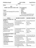 Giáo án Công nghệ 7 tiết 35: Chế biến và dự trữ thức ăn cho vật nuôi