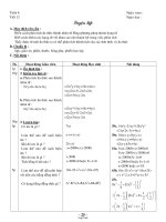 Giáo án Đại số 8 - Tiết 12: Luyện tập