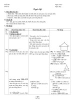 Giáo án Toán Hình học 7 tiết 36: Luyện tập