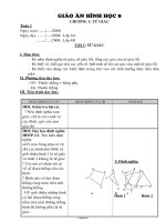 Giáo án Hình học 8 - Tuần 1 - Năm học 2008-2009