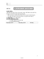 Bài giảng môn học Hình học lớp 7 - Tiết 18: Tổng ba góc của một tam giác (Tiết 1)