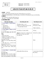 Giáo án Ngữ văn 6 - Tuần 32, Tiết 128: Luyện tập về cách viết đơn và sửa lỗi - Năm học 2005-2006