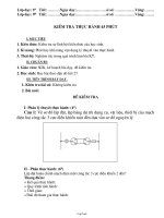 Bài giảng môn Công nghệ lớp 9 - Kiểm tra thực hành 45 phút