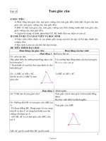 Bài giảng môn học Hình học lớp 7 - Tiết 35: Tam giác cân (Tiếp)