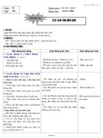 Giáo án Ngữ văn 6 - Tuần 26, Tiết 102: Tập làm thơ bốn chữ