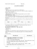 Giáo án Toán Lớp 3 - Học kỳ II (Chuẩn kiến thức kỹ năng)