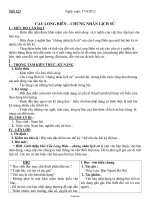 Giáo án Ngữ văn 6 - Tiết 123: Cầu Long Biên, chứng nhân lịch sử - Năm học 2011-2012