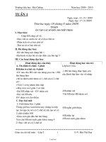 Giáo án các môn lớp 3 (chuẩn kiến thức kĩ năng) - Tuần1 - Trường tiểu học Hải Cường