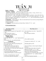 Giáo án Lớp 3 - Tuần 31-35 - Năm học 2006-2007