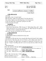 Giáo án môn Ngữ văn 6 - Tuần 1 đến tuần 20 - Trường THCS Nhất Hoà