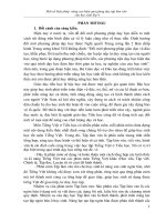 Sáng kiến kinh nghiệm môn tập làm văn lớp 4 năm 2021