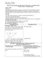 Chương III. §2. Quan hệ giữa đường vuông góc và đường xiên, đường xiên và hình chiếu