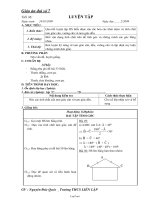 Bài giảng môn học Hình học lớp 7 - Tiết 36: Luyện tập (tiếp)