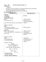 Giáo án Toán 4 - Tiết 166: ôn tập về đại lượng (tiếp)