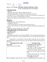 Giáo án Luyện từ và câu Lớp 3 - Tuần 3 - Bài: So sánh - Dấu chấm