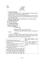 Giáo án môn Ngữ văn lớp 6 - Tiết số 103, 104