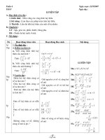 Giáo án Toán Đại số 7 tiết 8: Luyện tập