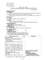 Giáo án Ngữ văn 8 - Tiết 26: Văn bản Đánh nhau với cối xay gió (Tiếp) - Năm học 2009-2010 - Lê Đức Quang