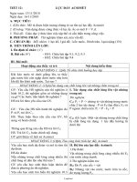 Giáo án Vật lí Lớp 8 - Tiết 12 đến 14 - Năm học 2010-2011