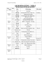 Giáo án Lớp 4 Tuần 5 - Trường TH.Đạ M’Rông