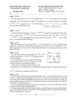 Đề thi chọn HSG cấp tỉnh vật lí L12 V1 2005-2006