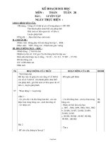 Giáo án Toán Lớp 3 - Tuần 28 - Bài: Luyện tập 2