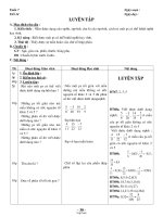 Giáo án Toán Đại số 7 tiết 14: Luyện tập