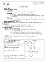 Giáo án Số học 6 - Tiết 90: Luyện tập - Năm học 2010-2011