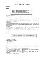 Giáo án Ngữ văn 8 - Tuần 31 - Năm học 2009-2010 - Nguyễn Văn Thanh